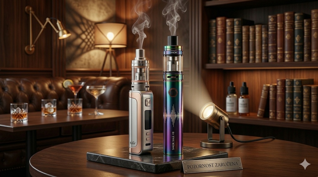 E-cigareta, která chce být vidět